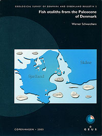 Prsentation af forside til Fish otoliths from the Paleocene of Denmark